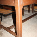 Table de ferme en chêne