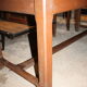 Table de ferme en chêne