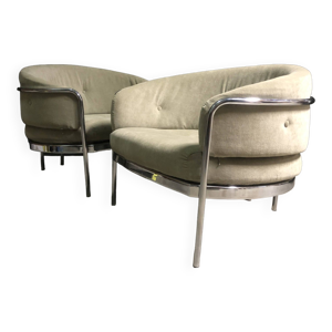 paire de chaises longues