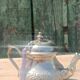 Vintage Moroccan teapot in silver-plated metal – Marouan