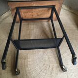 Roller side table