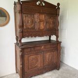 Meuble auvergnat brutaliste art populaire 1890