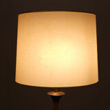Hollywood Regency Suede Floor Lamp 1970s France