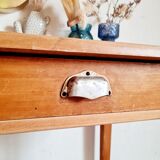 Old wooden drawer table