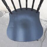 Black vintage bistro chair