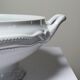 White fine porcelain soup tureen/vegetable dish from Limoges attributed to Barnardaud, vintage.