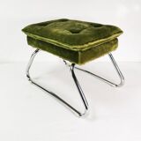 Art Deco folding pouf, Germany, 1970s