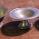 Old pewter dinette