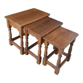 Old oak nesting table