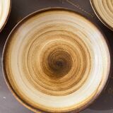 Set of 4 soup plates signed Longchamp