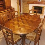 Riskoff chair in solid oak
