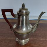 Vintage silver metal teapot