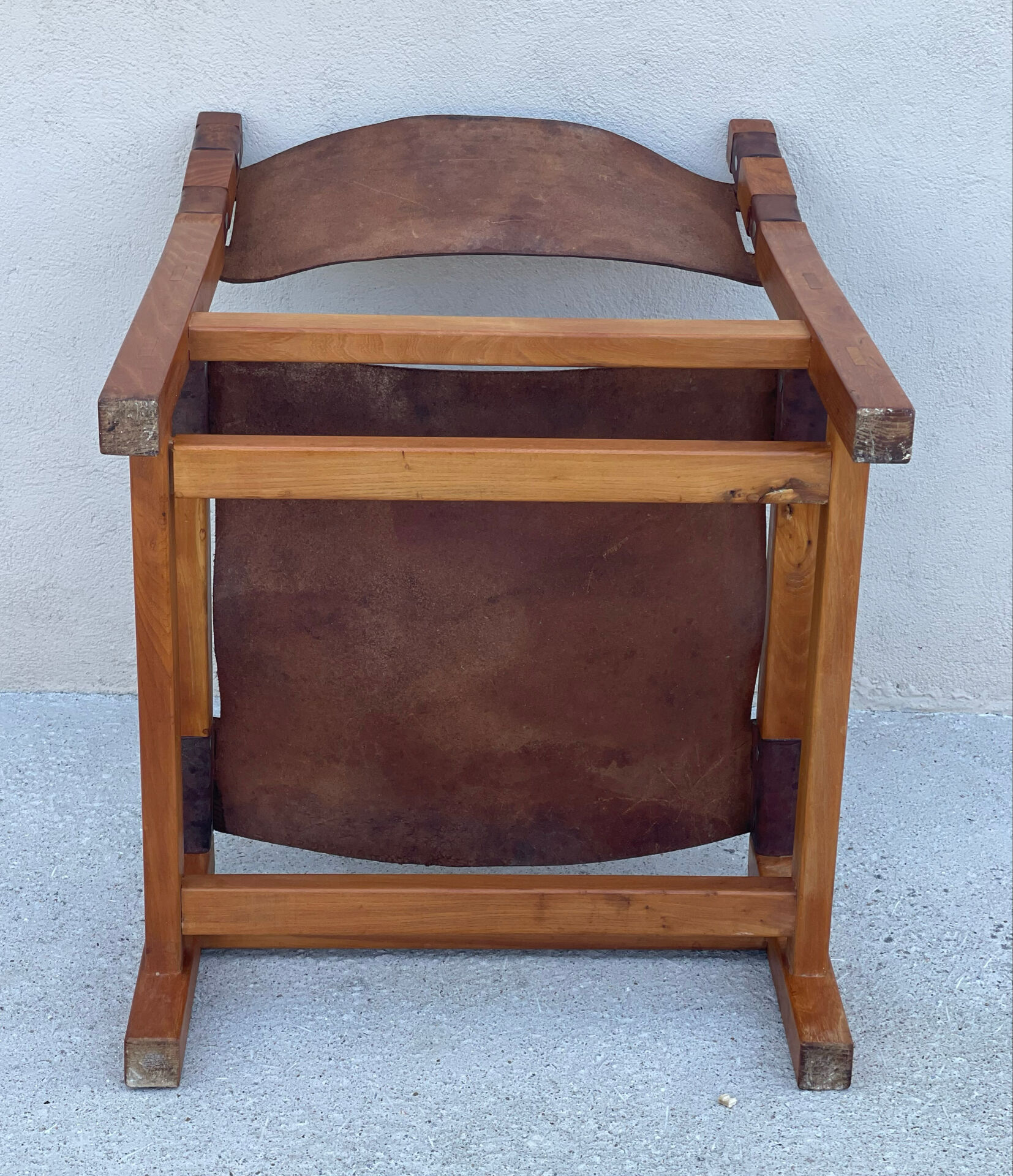 Fauteuil safari vintage 1970