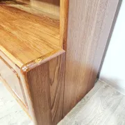 Étagère, unité murale multifonctionnelle et modulaire en teck, Danemark, années 60-70