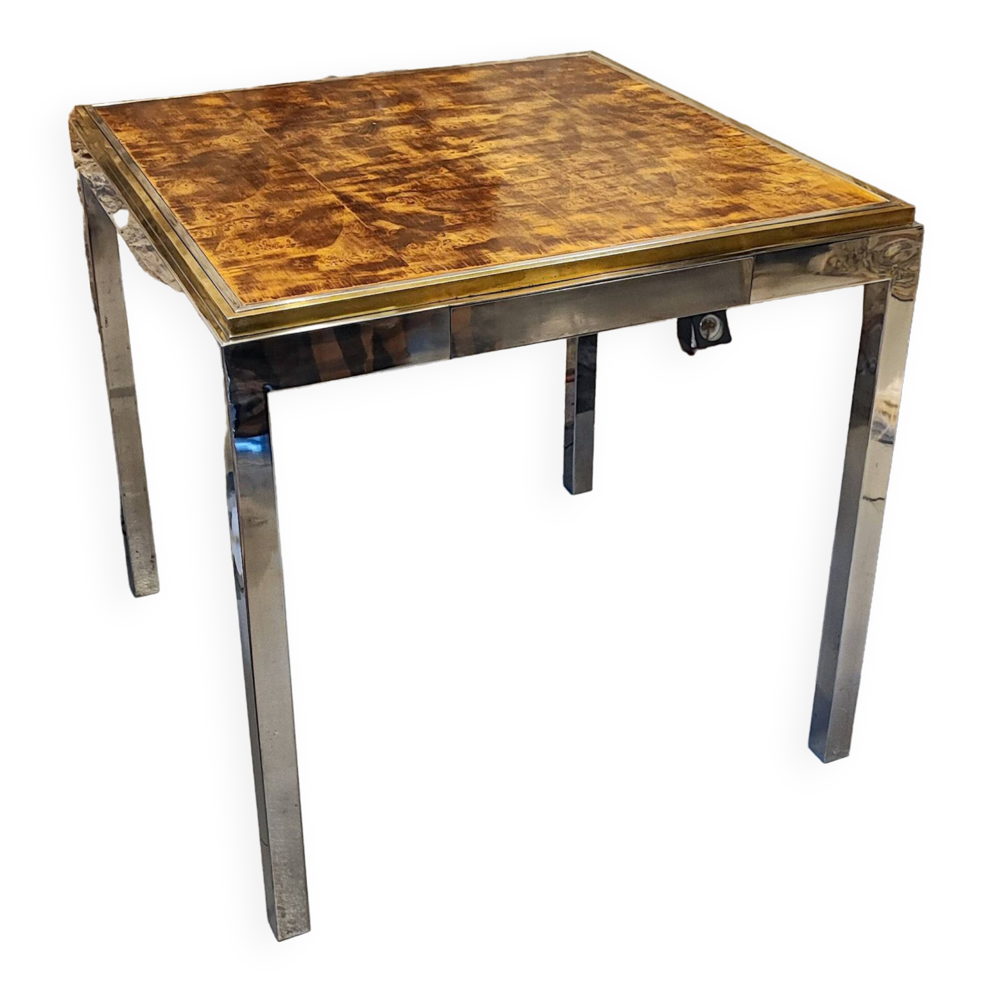 Vintage WILLY RIZZO game table 1970s