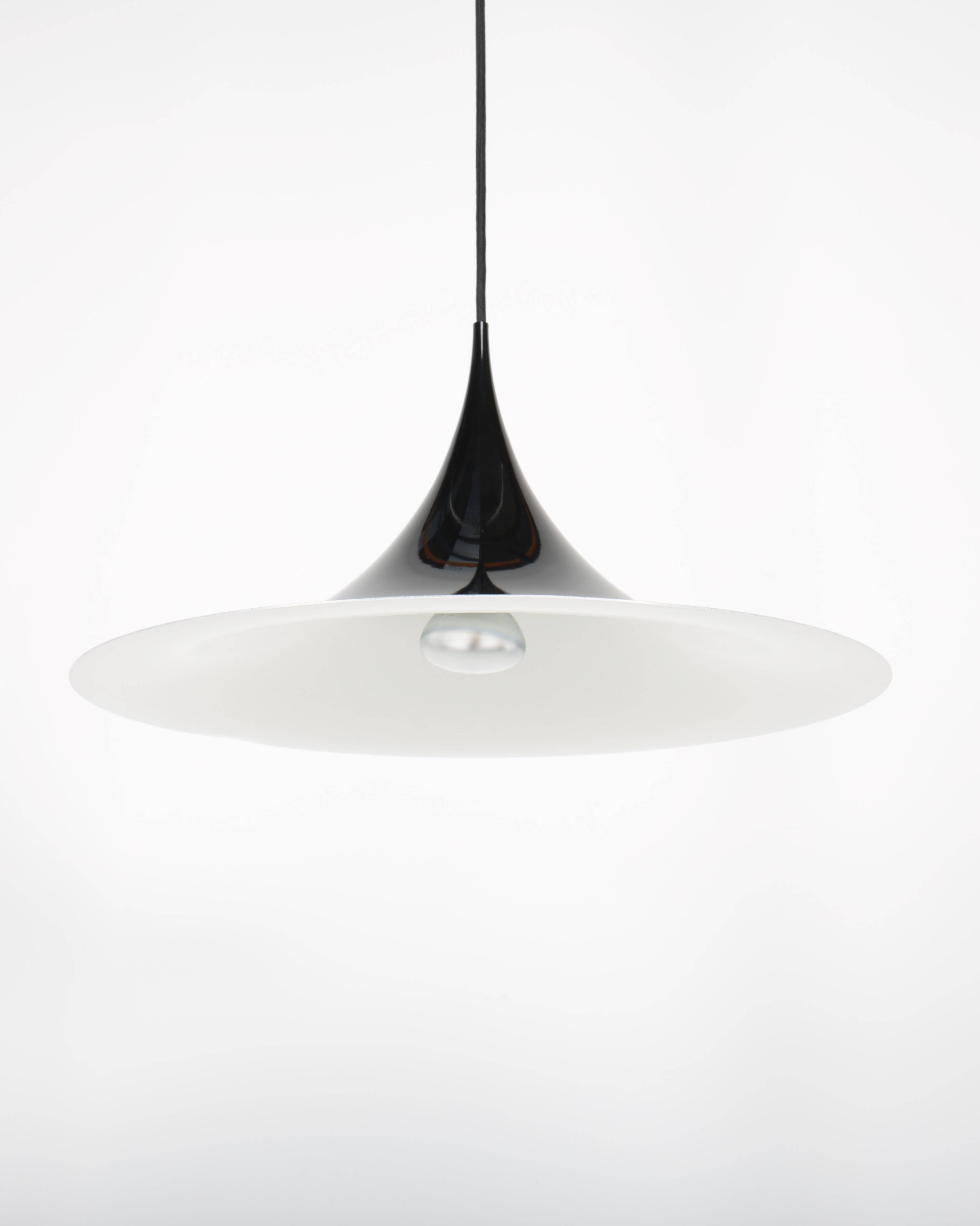 "Semi 47" pendant lamp, Fog & Morup, Denmark, 1960s