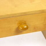 Vintage Vanity Table With Drawers By Up Zavody, Czechoslovakia 1980s