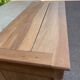 Louis Philippe high buffet from the 19th century, renovated in solid walnut.