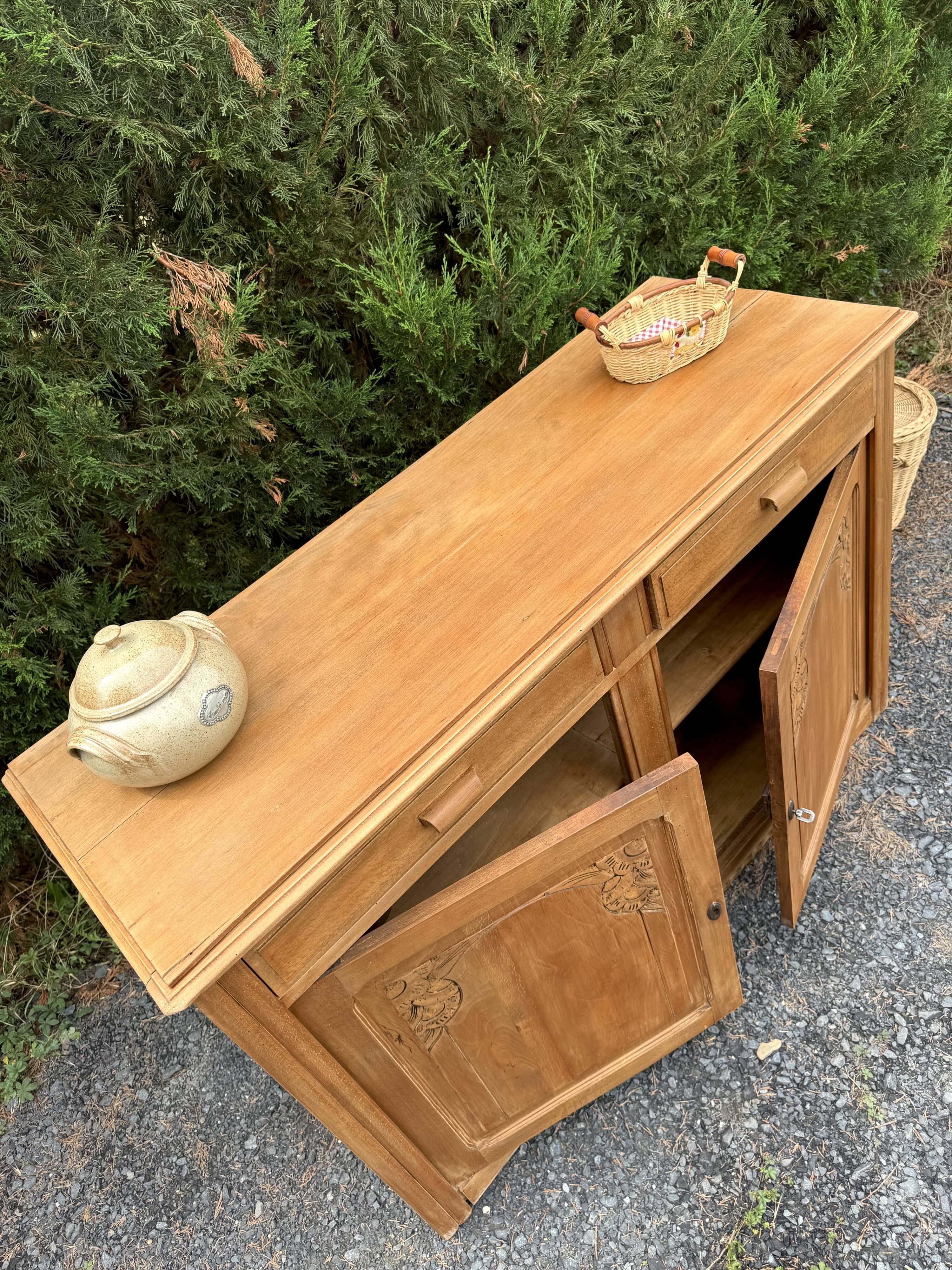 ✨Cherry wood buffet 1925/1930