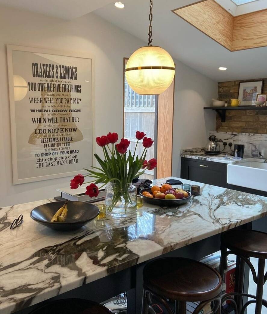 Holophane brass globe