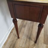 Pair of 1960s bedside tables with marble