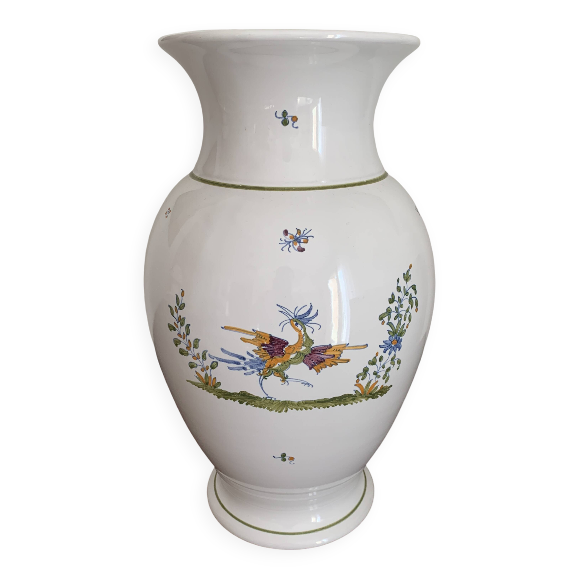 Moutiers ceramic vase