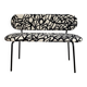 Banc en tissu Pierre Frey