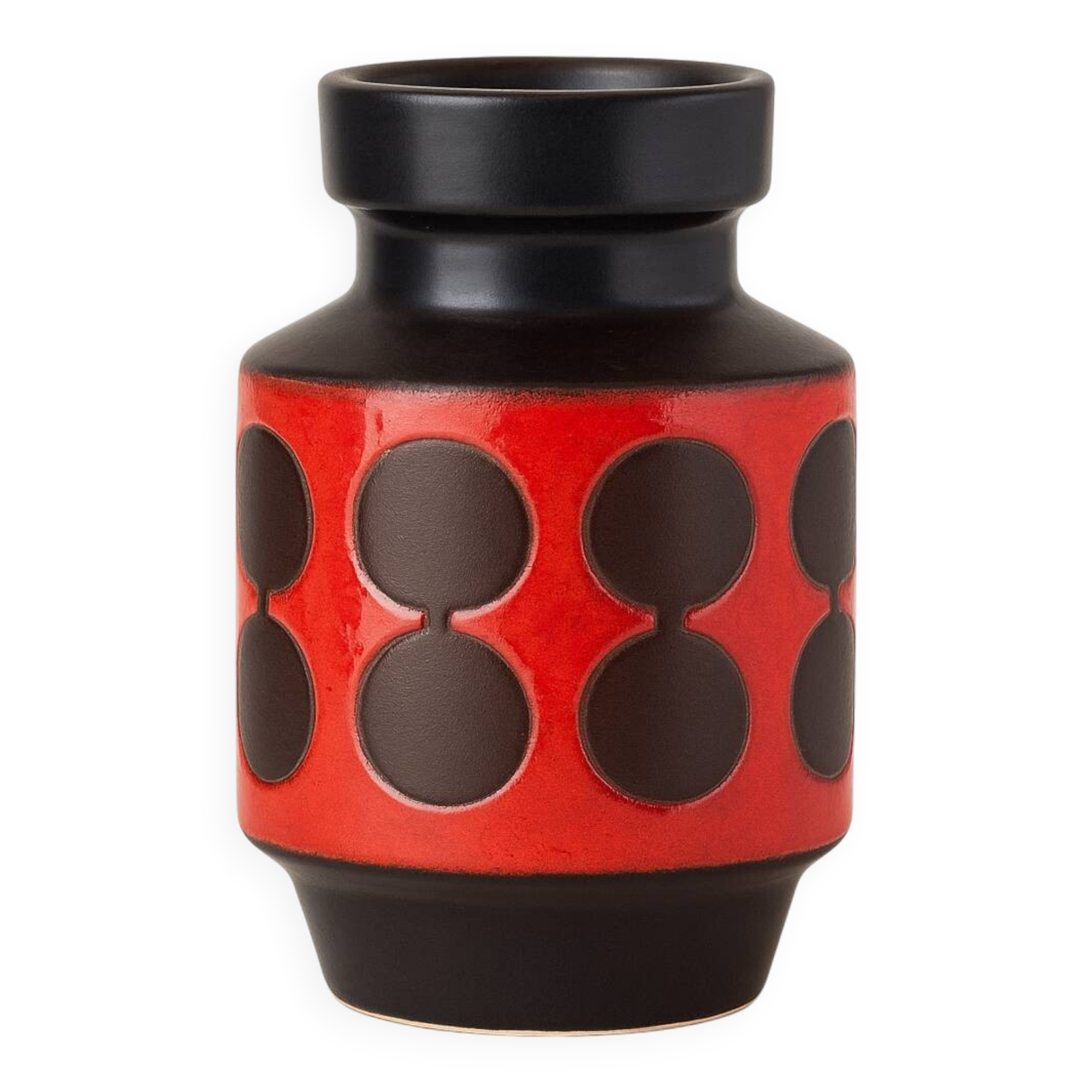 Vintage Dümler & Breiden Ceramic Vase, 1970s, West German Pottery