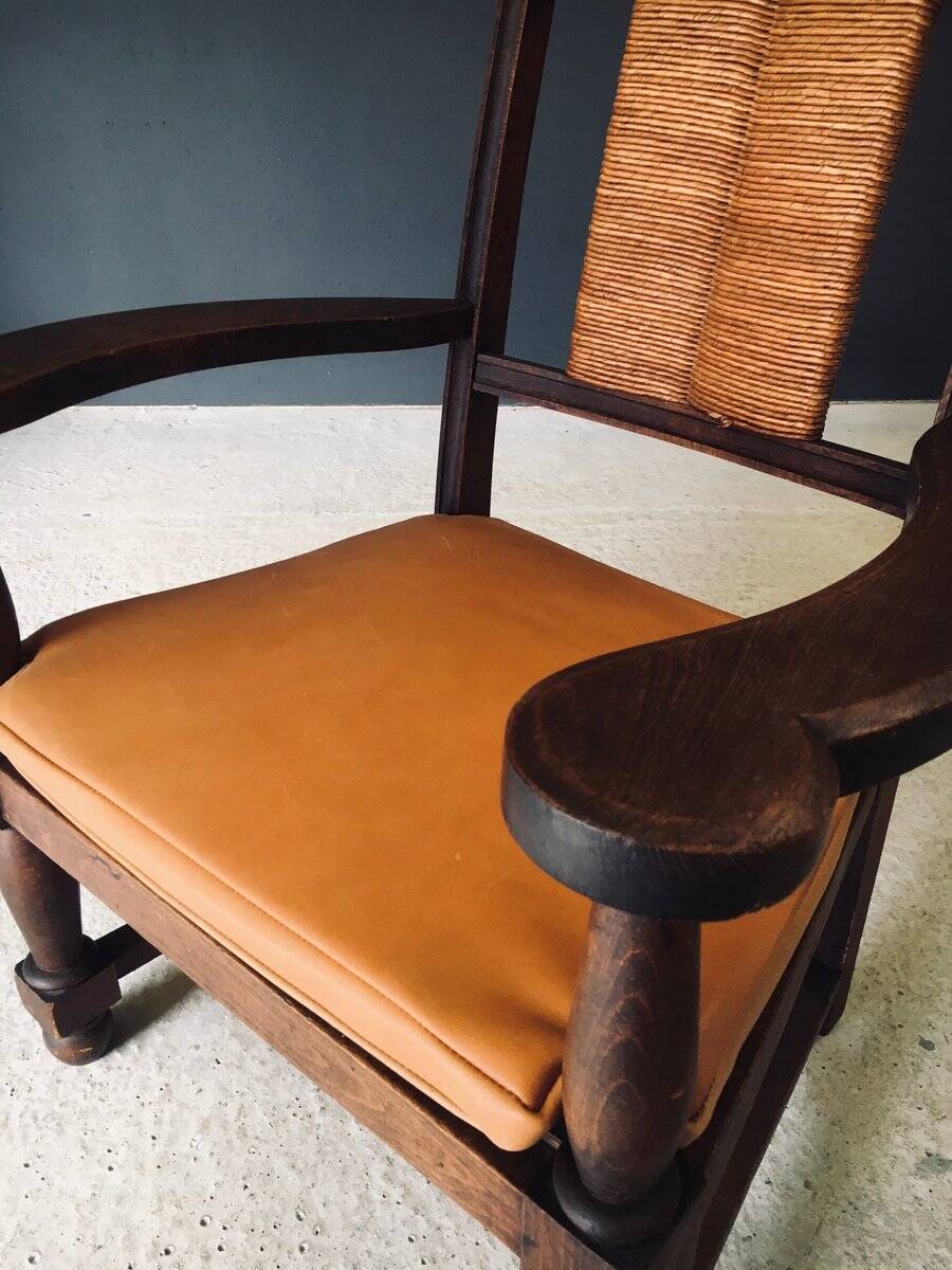 Mid-Century Modernist Armchairs in the style of Francis Jourdain, France, 1940s, Set of 2