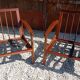 Fauteuils en teck