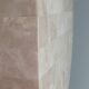Column, Hollywood Regency style travertine pedestal, 1970s