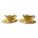 Pair of porcelain cups 1950