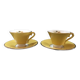 Pair of porcelain cups 1950