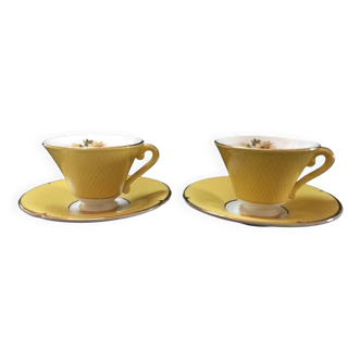Pair of porcelain cups 1950