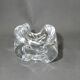 Cendrier cristal bayel vide poche vintage