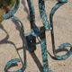 Handcrafted wrought iron chair