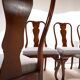 Lot de 5 chaises de salle à manger en acajou de style Reine Anne, 1920
