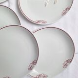 Oval dessert plates Pillivuyt