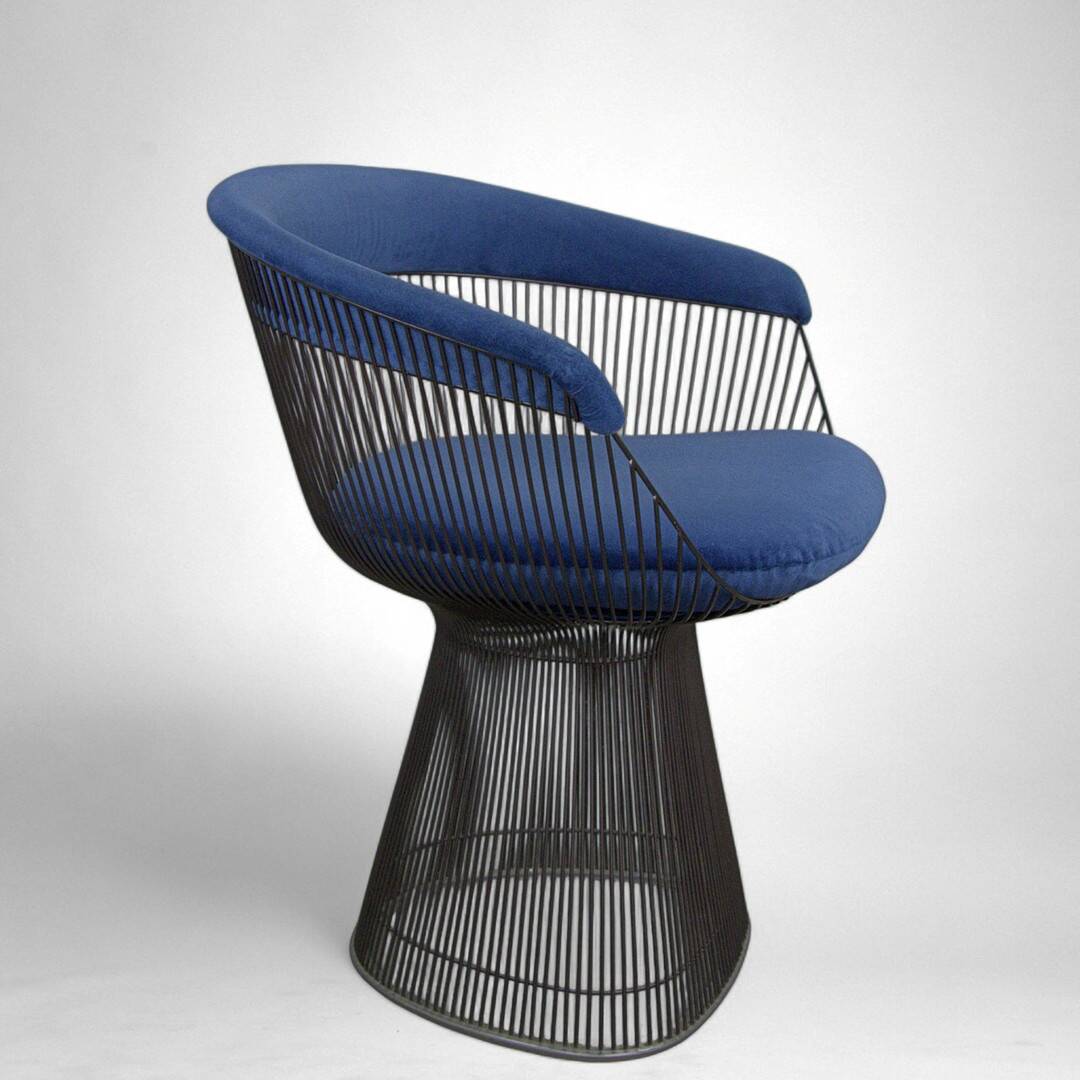 Warren Platner. Armchair, “Platner Side Chair”, Knoll