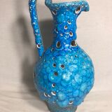 Former pitcher in blue ceramic