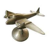 1940s Bronze propeller plane