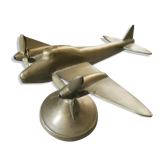 1940s Bronze propeller plane