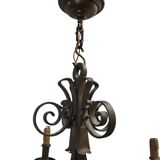 wrought iron chandelier