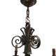 wrought iron chandelier