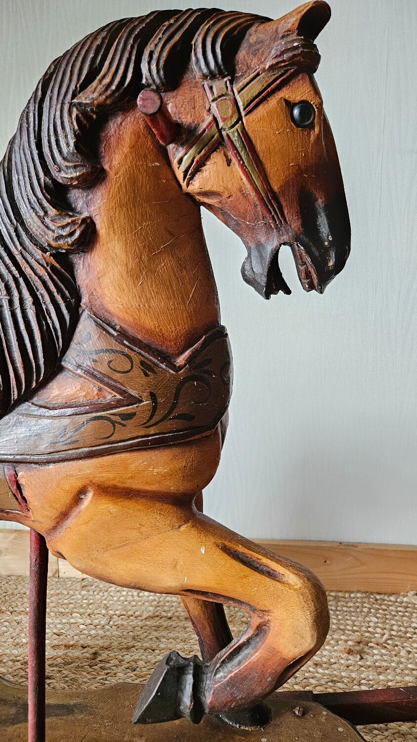 20th-century rocking horse