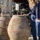 Pair of large Spanish jars