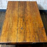 Eiffel style wood and metal coffee table