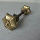 Old Pair of Bronze Door Handles Brass Metal Antique Locksmith