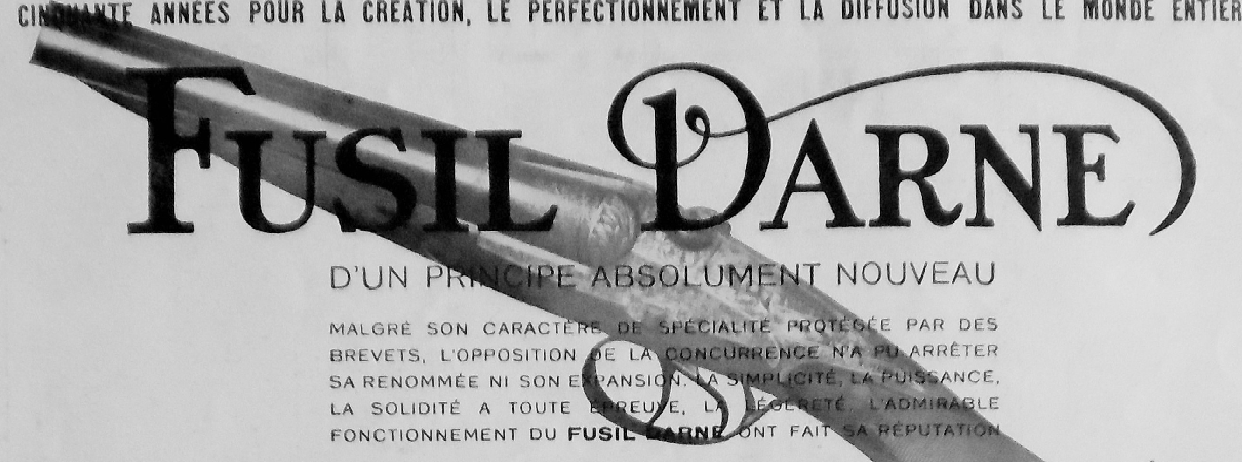 Poster Vintage Fusil DARNE RF0461 – Affiche 60x90cm, Neuve