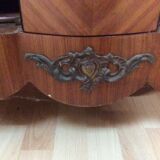 Armoire 2 portes avec marqueterie